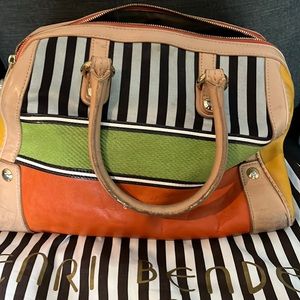 Henri Bendel Yellow/Orange/Green